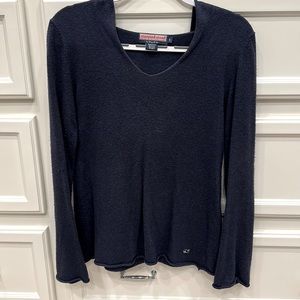 💙 Vineyard Vines navy hooded sweater - size small 💙 EUC 💙